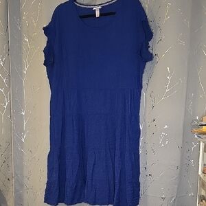 Knox Rose Royal Blue Mini Dress